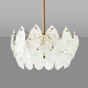 West Elm - Glass Leaf Chandelier